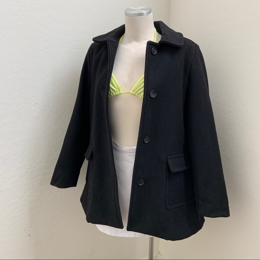 American apparel wool pea coat